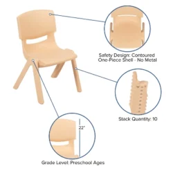 Flash Furniture 2 Pack Plastic Stackable School Chair With 12" Seat Height -Furniture GUEST 6dc0d78b c88f 4042 869b 81e7d860a7cd