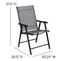 Flash Furniture Black Outdoor Folding Patio Sling Chair (2 Pack) 15 Flash Furniture Black Outdoor Folding Patio Sling Chair (2 Pack) -Furniture GUEST 6fd18dd2 2b50 4be4 9bb2 1fd1f8bfbdda