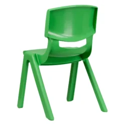 Flash Furniture 2 Pack Green Plastic Stackable School Chair With 15.5" Seat Height -Furniture GUEST 701bb43d fb36 4e3e 86f2 c23eca9f8c47