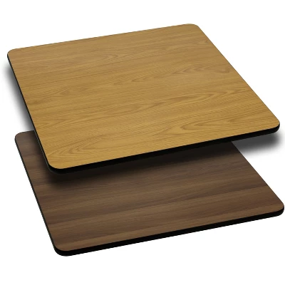 Flash Furniture 36'' Square Table Top With Reversible Laminate Top 3 Flash Furniture 36'' Square Table Top With Reversible Laminate Top - Image 3