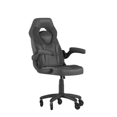 Flash Furniture X10 Gaming Chair Racing Office Computer PC Adjustable Chair With Flip-up Arms And Transparent Roller Wheels 17 Flash Furniture X10 Gaming Chair Racing Office Computer PC Adjustable Chair With Flip-up Arms And Transparent Roller Wheels - Image 17