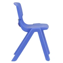 Flash Furniture 4 Pack Blue Plastic Stackable School Chair With 13.25'' Seat Height 15 Flash Furniture 4 Pack Blue Plastic Stackable School Chair With 13.25'' Seat Height -Furniture GUEST 740dabc8 f412 4a79 9d20 6ec217fd903d