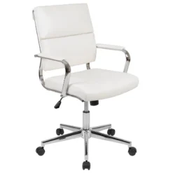Flash Furniture Mid-Back LeatherSoft Contemporary Panel Executive Swivel Office Chair 27 Flash Furniture Mid-Back LeatherSoft Contemporary Panel Executive Swivel Office Chair -Furniture GUEST 74d0b96d 0718 4195 9fd2 0c00c35ec48d