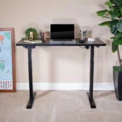 Flash Furniture Electric Height Adjustable Standing Desk - Table Top 48" Wide - 24" Deep -Furniture GUEST 74f0b76b 1496 42ad b2de 282282b488a5