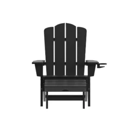 Flash Furniture Halifax HDPE Adirondack Chair With Cup Holder And Pull Out Ottoman, All-Weather HDPE Indoor/Outdoor Lounge Chair 23 Flash Furniture Halifax HDPE Adirondack Chair With Cup Holder And Pull Out Ottoman, All-Weather HDPE Indoor/Outdoor Lounge Chair -Furniture GUEST 759362f0 3341 49e9 a62f 41a17b90b6bf