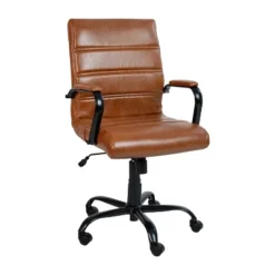 Flash Furniture Mid-Back Executive Swivel Office Chair With Metal Frame And Arms 35 Flash Furniture Mid-Back Executive Swivel Office Chair With Metal Frame And Arms -Furniture GUEST 75d7a2a0 6b57 4435 b278 38d9a5d5b4d0