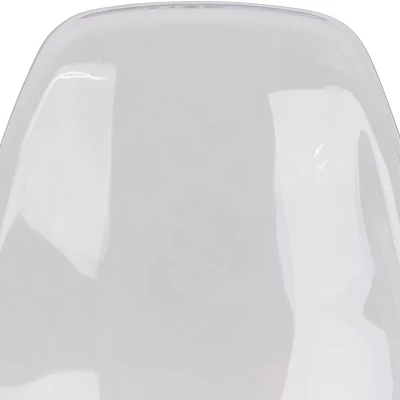 Flash Furniture Elon Series Ghost Chair With Gold Metal Base 9 Flash Furniture Elon Series Ghost Chair With Gold Metal Base - Image 9