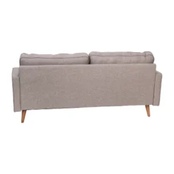 Flash Furniture Hudson Mid-Century Modern Sofa With Tufted Upholstery & Solid Wood Legs -Furniture GUEST 767cce41 0214 4c79 b5d6 991b67fa98e6