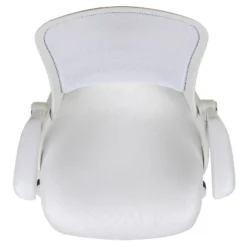 Flash Furniture Porter High Back White Mesh Ergonomic Swivel Office Chair With White Frame And Flip-up Arms 18 Flash Furniture Porter High Back White Mesh Ergonomic Swivel Office Chair With White Frame And Flip-up Arms -Furniture GUEST 76a1dda3 2d62 499b 9d8c be4ac65ce8e4