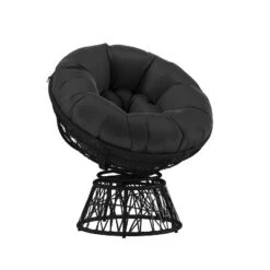 Flash Furniture Bowie Comfort Series Swivel Patio Chair With Cushion -Furniture GUEST 76cafcc1 2bbe 494d 85a8 d1d1d0e3b092