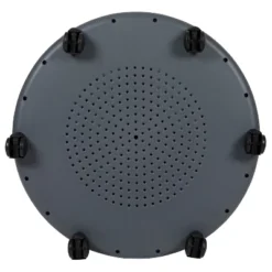 Flash Furniture Dark Gray Mobile Desk Chair With 360 Degree Tablet Rotation And Under Seat Storage Cubby -Furniture GUEST 7745332a 79df 4cf1 bcd6 f852dc3ffef9