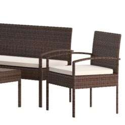 Flash Furniture Aransas Series 4 Piece Patio Set With Steel Frame And Cushions 21 Flash Furniture Aransas Series 4 Piece Patio Set With Steel Frame And Cushions -Furniture GUEST 7747d2ab e4ac 4286 ac41 aa532c4ea4a2