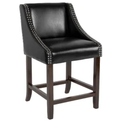 Flash Furniture Carmel Series 24" High Transitional Wood Counter Height Stool With Accent Nail Trim 23 Flash Furniture Carmel Series 24" High Transitional Wood Counter Height Stool With Accent Nail Trim -Furniture GUEST 77bf27a7 fe98 4ac7 a5c0 f58c5c8a4e58