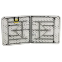 Flash Furniture 5-Foot Bi-Fold Granite White Plastic Folding Table 6 Flash Furniture 5-Foot Bi-Fold Granite White Plastic Folding Table -Furniture GUEST 7853760e 1305 4a30 93ea 5cf04401a5d0