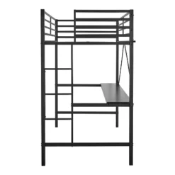 Flash Furniture Jake Metal Loft Bed Frame With Desk, Protective Guard Rails And Ladder For Kids, Teens And Adults 24 Flash Furniture Jake Metal Loft Bed Frame With Desk, Protective Guard Rails And Ladder For Kids, Teens And Adults -Furniture GUEST 7bfae8ea 8831 46ef 9fb3 febdd3cebc6b