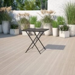 Flash Furniture Oia Commercial Grade 28" Square Indoor-Outdoor Steel Folding Patio Table 14 Flash Furniture Oia Commercial Grade 28" Square Indoor-Outdoor Steel Folding Patio Table -Furniture GUEST 7c470df6 2715 4de1 bdf3 b235dcbcf3aa