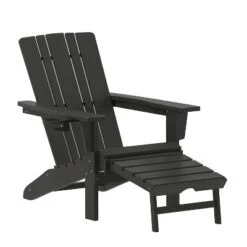 Flash Furniture Halifax HDPE Adirondack Chair With Cup Holder And Pull Out Ottoman, All-Weather HDPE Indoor/Outdoor Lounge Chair 25 Flash Furniture Halifax HDPE Adirondack Chair With Cup Holder And Pull Out Ottoman, All-Weather HDPE Indoor/Outdoor Lounge Chair -Furniture GUEST 7d42518b 7859 4920 8744 ce0f9c1575d6