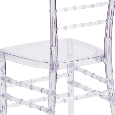 Flash Furniture Flash Elegance Stacking Chiavari Chair 5 Flash Furniture Flash Elegance Stacking Chiavari Chair - Image 5