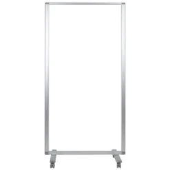 Flash Furniture Transparent Acrylic Mobile Partition With Lockable Casters, 72"H X 36"L 10 Flash Furniture Transparent Acrylic Mobile Partition With Lockable Casters, 72"H X 36"L -Furniture GUEST 7d805e60 eae1 46ed 8f51 e760042a0bbf