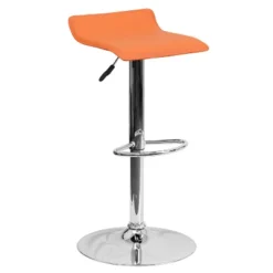 Flash Furniture Contemporary Vinyl Adjustable Height Barstool With Solid Wave Seat And Chrome Base 25 Flash Furniture Contemporary Vinyl Adjustable Height Barstool With Solid Wave Seat And Chrome Base -Furniture GUEST 7e1fd831 cb6a 42c4 9a61 875956620a3f