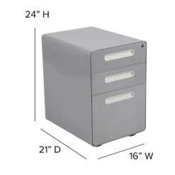 Flash Furniture Ergonomic 3-Drawer Mobile Locking Filing Cabinet With Anti-Tilt Mechanism And Hanging Drawer For Legal & Letter Files 20 Flash Furniture Ergonomic 3-Drawer Mobile Locking Filing Cabinet With Anti-Tilt Mechanism And Hanging Drawer For Legal & Letter Files -Furniture GUEST 7e6f3ffa e996 4c41 84ac c69ecb625250