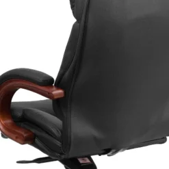 Flash Furniture High Back Black LeatherSoft Executive Ergonomic Office Chair With Synchro-Tilt Mechanism, Mahogany Wood Base And Arms 13 Flash Furniture High Back Black LeatherSoft Executive Ergonomic Office Chair With Synchro-Tilt Mechanism, Mahogany Wood Base And Arms -Furniture GUEST 7eb62b6b fdcf 4ca2 95ae fb3cb6b792ca