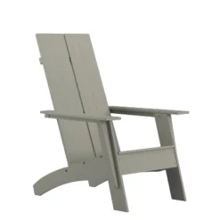 Flash Furniture Sawyer Modern All-Weather Poly Resin Wood Adirondack Chair -Furniture GUEST 7f7b36b5 7461 4a9c ab03 f9fcf23edfbb