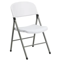 Flash Furniture HERCULES Series White Plastic Folding Chairs | Set Of 2 Lightweight Folding Chairs With Gray Frame 19 Flash Furniture HERCULES Series White Plastic Folding Chairs | Set Of 2 Lightweight Folding Chairs With Gray Frame -Furniture GUEST 806d7c5a 1b8b 419a 8bf5 91abe3351d86