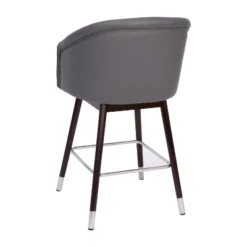 Flash Furniture Margo Commercial Grade Mid-Back Modern Barstool With Beechwood Legs And Curved Back - Set Of 2 20 Flash Furniture Margo Commercial Grade Mid-Back Modern Barstool With Beechwood Legs And Curved Back - Set Of 2 -Furniture GUEST 80f4908e 694a 4894 ad6a 5bb7f46cf67d
