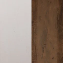 Flash Furniture Wyatt 60" Modern Farmhouse Tall TV Console Cabinet With Storage Cabinets And Shelves For TV's Up To 60" -Furniture GUEST 822431eb 9f66 4bf8 8302 5c83407ba0b4