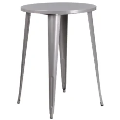 Flash Furniture Commercial Grade 30" Round Metal Indoor-Outdoor Bar Height Table -Furniture GUEST 82e25225 ad09 42b6 be3c f14c8cac80ca