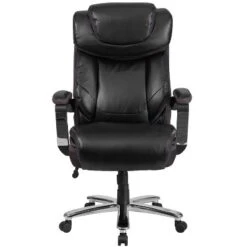 Flash Furniture HERCULES Series Big & Tall 500 Lb. Rated Black LeatherSoft Executive Swivel Ergonomic Office Chair With Adjustable Headrest 16 Flash Furniture HERCULES Series Big & Tall 500 Lb. Rated Black LeatherSoft Executive Swivel Ergonomic Office Chair With Adjustable Headrest -Furniture GUEST 845bb229 1b4f 4dad a8d5 ed6a3f106621
