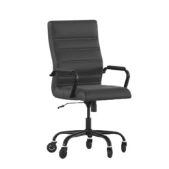 Flash Furniture Whitney High Back Executive Swivel Office Chair With Black Frame, Arms, And Transparent Roller Wheels 26 Flash Furniture Whitney High Back Executive Swivel Office Chair With Black Frame, Arms, And Transparent Roller Wheels -Furniture GUEST 856b15bf a280 4598 86bd d748f7715704