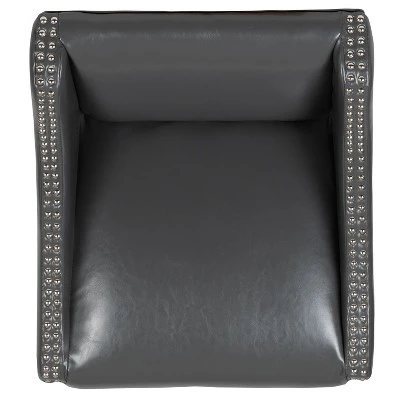 Flash Furniture Carmel Series 24" High Transitional Wood Counter Height Stool With Accent Nail Trim, Set Of 2 7 Flash Furniture Carmel Series 24" High Transitional Wood Counter Height Stool With Accent Nail Trim, Set Of 2 - Image 7