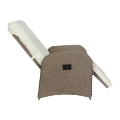 Flash Furniture Nemo Indoor/Outdoor Patio Wicker Rattan Recliner Lounge Chair With Flip Up Side Table 25 Flash Furniture Nemo Indoor/Outdoor Patio Wicker Rattan Recliner Lounge Chair With Flip Up Side Table -Furniture GUEST 86f2108f 0005 469c 8ba5 84f68f3dac55