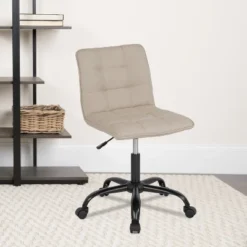 Flash Furniture Sorrento Home And Office Armless Task Office Chair With Tufted Back/Seat 37 Flash Furniture Sorrento Home And Office Armless Task Office Chair With Tufted Back/Seat -Furniture GUEST 87393d4a dc00 49f6 a3d3 35031d3ccb84