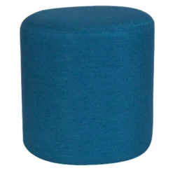 Flash Furniture Barrington Taut Upholstered Round Ottoman Pouf -Furniture GUEST 8871e4f4 1466 4bbb 80f7 ce359c3f3c11
