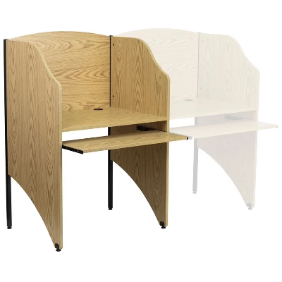 Flash Furniture Starter Study Carrel 7 Flash Furniture Starter Study Carrel - Image 7