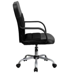 Swivel Task Chair Black Leather/Mesh - Flash Furniture 23 Swivel Task Chair Black Leather/Mesh - Flash Furniture -Furniture GUEST 8d7431c6 ea8b 4809 b7fb 5ad41b280fb3