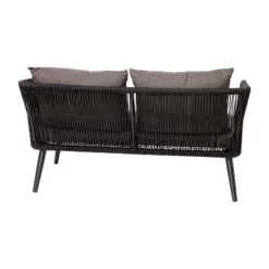 Flash Furniture Kierra Black All-Weather 4-Piece Woven Conversation Set With Gray Zippered Removable Cushions & Metal Coffee Table 27 Flash Furniture Kierra Black All-Weather 4-Piece Woven Conversation Set With Gray Zippered Removable Cushions & Metal Coffee Table -Furniture GUEST 8d87156f 45cc 41a5 9228 09e3b13f34fe