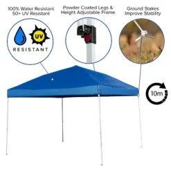 Flash Furniture 10'x10' Pop Up Event Canopy Tent With Carry Bag And Folding Bench Set - Portable Tailgate, Camping, Event Set 13 Flash Furniture 10'x10' Pop Up Event Canopy Tent With Carry Bag And Folding Bench Set - Portable Tailgate, Camping, Event Set -Furniture GUEST 8da0308f a9ee 401d a3b4 f883ab16525b
