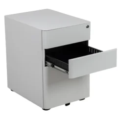 Flash Furniture Modern 3-Drawer Mobile Locking Filing Cabinet With Anti-Tilt Mechanism And Hanging Drawer For Legal & Letter Files 20 Flash Furniture Modern 3-Drawer Mobile Locking Filing Cabinet With Anti-Tilt Mechanism And Hanging Drawer For Legal & Letter Files -Furniture GUEST 8dd9ac1b 61e9 40c6 942e 89a34d7df307