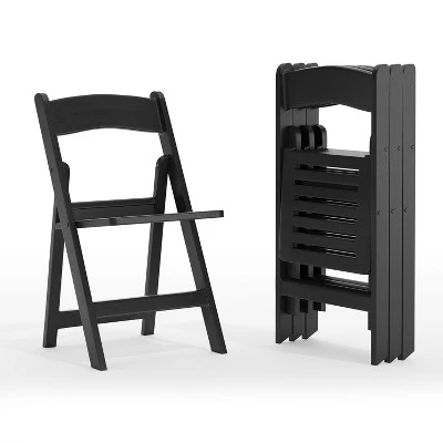 Flash Furniture 4 Pack HERCULES Series 800 Lb. Capacity Resin Folding Chair With Slatted Seat 16 Flash Furniture 4 Pack HERCULES Series 800 Lb. Capacity Resin Folding Chair With Slatted Seat - Image 16