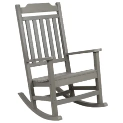 Flash Furniture Winston All-Weather Poly Resin Wood Rocking Chair 25 Flash Furniture Winston All-Weather Poly Resin Wood Rocking Chair -Furniture GUEST 8f163908 e523 438e 9608 f4d482f6c815