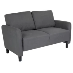 Flash Furniture Candler Park Upholstered Loveseat -Furniture GUEST 8fe88043 d73d 453d 9107 6c0f25fc134b