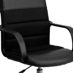 Swivel Task Chair Black Leather/Mesh - Flash Furniture 19 Swivel Task Chair Black Leather/Mesh - Flash Furniture -Furniture GUEST 8fed4625 ee04 46f4 b393 d2ced437562f