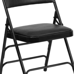 Flash Furniture 4 Pack HERCULES Series Curved Triple Braced & Double Hinged Upholstered Metal Folding Chair 20 Flash Furniture 4 Pack HERCULES Series Curved Triple Braced & Double Hinged Upholstered Metal Folding Chair -Furniture GUEST 914004c5 a2f8 4e37 bc0f cb4640c8b203