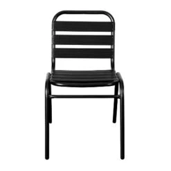 Flash Furniture Lila Aluminum Commercial Indoor-Outdoor Armless Restaurant Stack Chair With Triple Slat Back 22 Flash Furniture Lila Aluminum Commercial Indoor-Outdoor Armless Restaurant Stack Chair With Triple Slat Back -Furniture GUEST 92162136 2a67 41b8 afa1 72c77c36d3bc