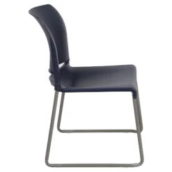 Flash Furniture HERCULES Series 880 Lb. Capacity Navy Full Back Contoured Stack Chair With Gray Powder Coated Sled Base 21 Flash Furniture HERCULES Series 880 Lb. Capacity Navy Full Back Contoured Stack Chair With Gray Powder Coated Sled Base -Furniture GUEST 95faea98 e257 4230 925d 188ff6afa205