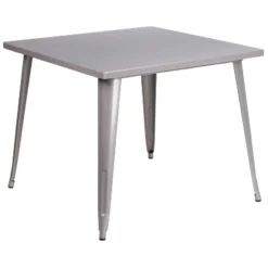 Flash Furniture Commercial Grade 35.5" Square Metal Indoor-Outdoor Table -Furniture GUEST 9602002b 0cc3 4045 82cc bd417ac42399